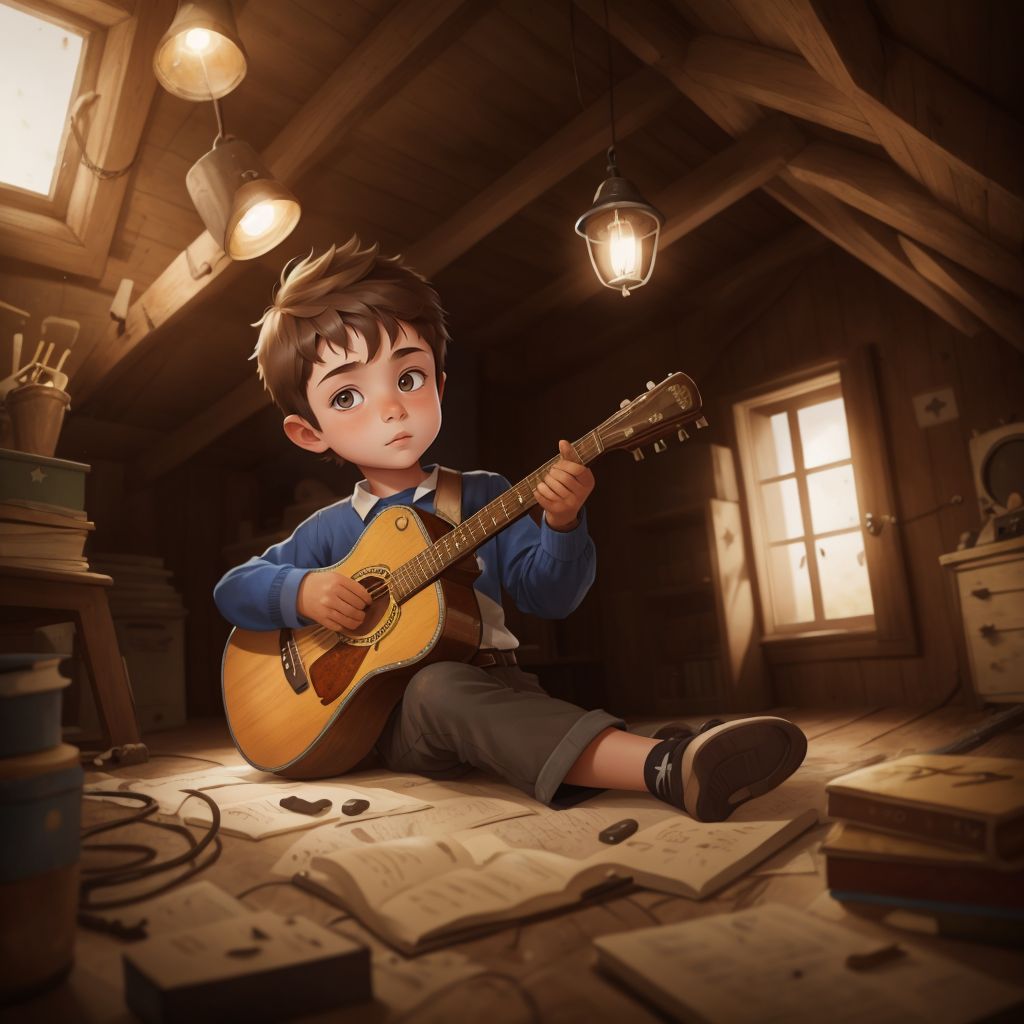 A magical adventure with his pets