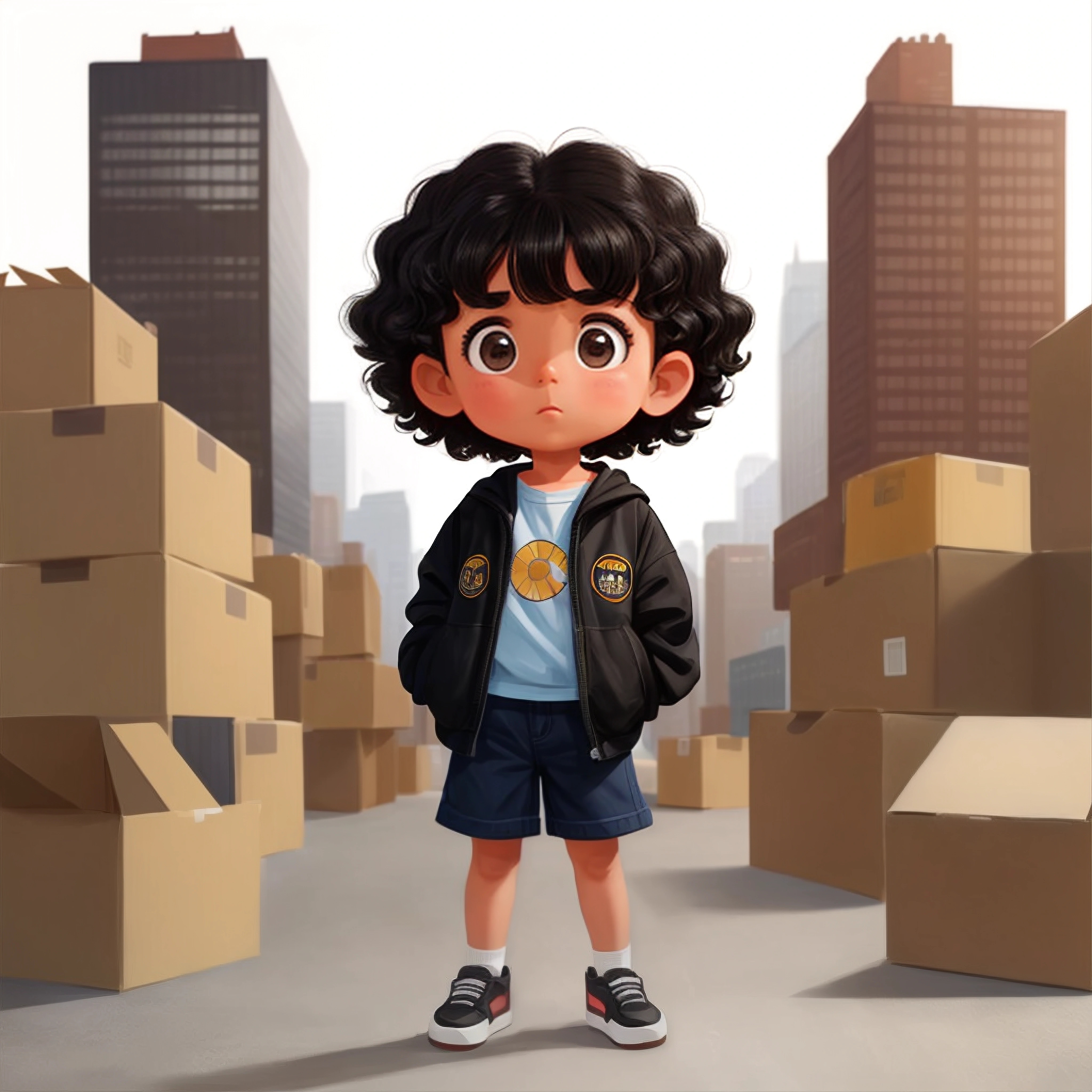 Destiny's walk to school