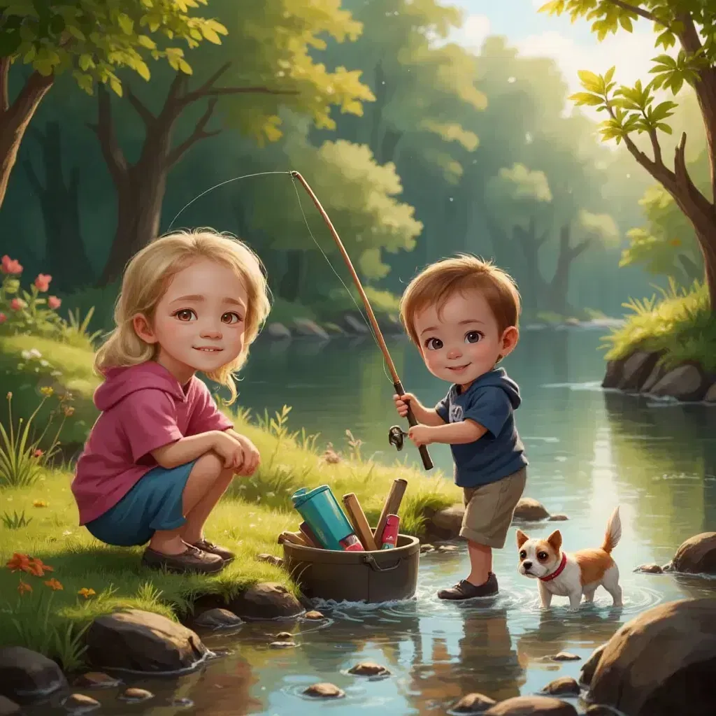 fishing adventures of audrey and daniel