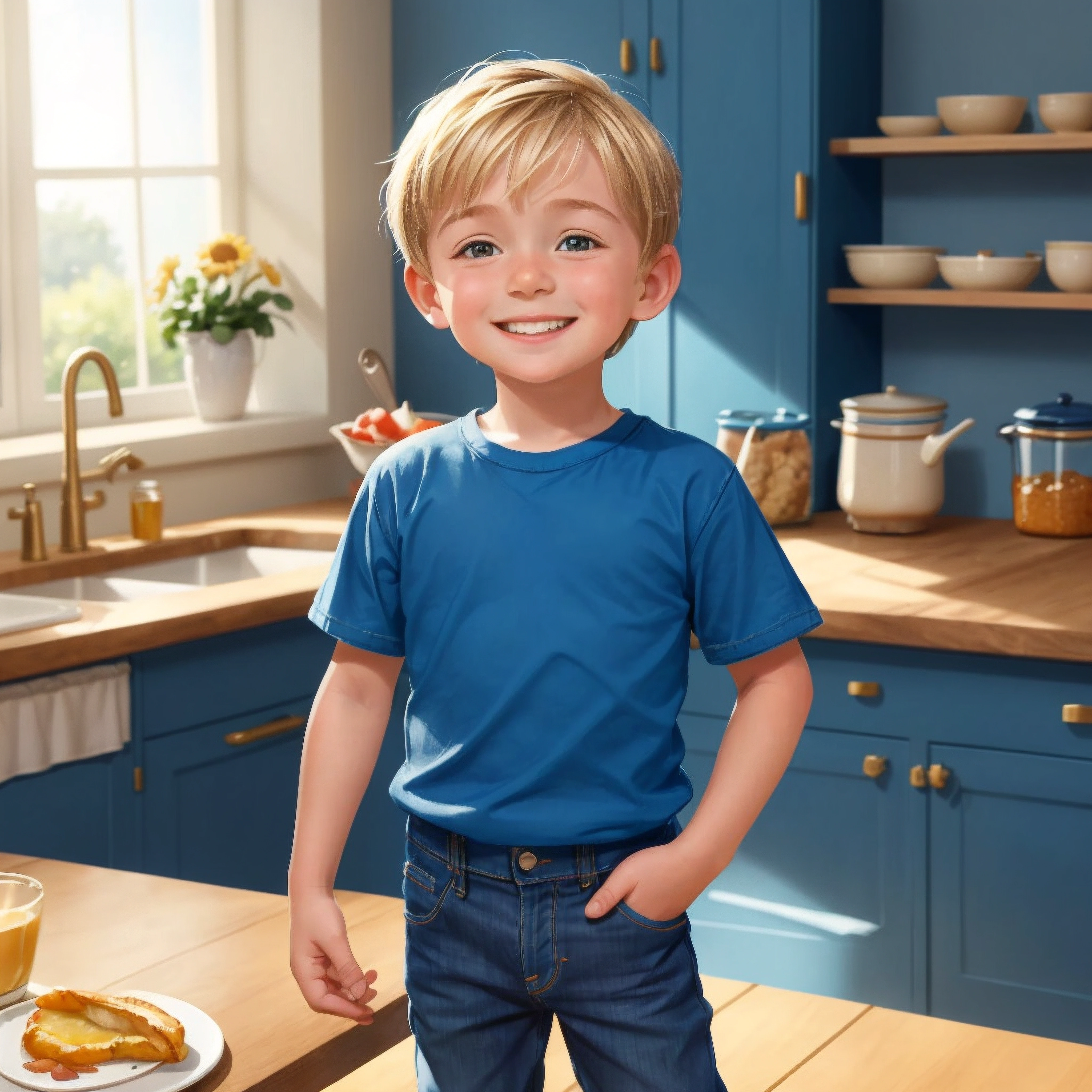 Good morning! Time for school