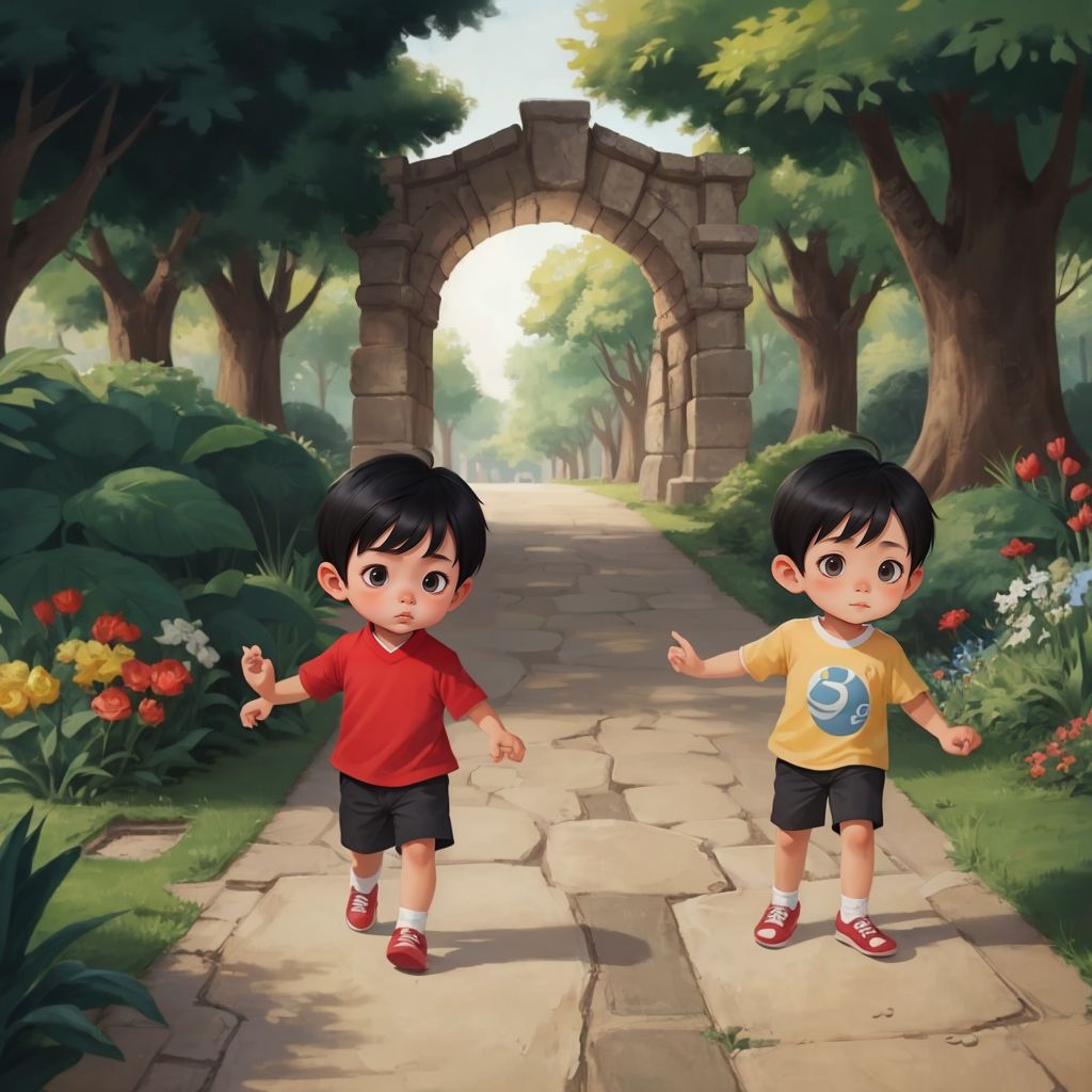 Lost in Park labyrinth