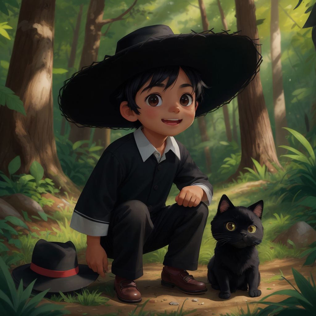 Max and the big hat. 