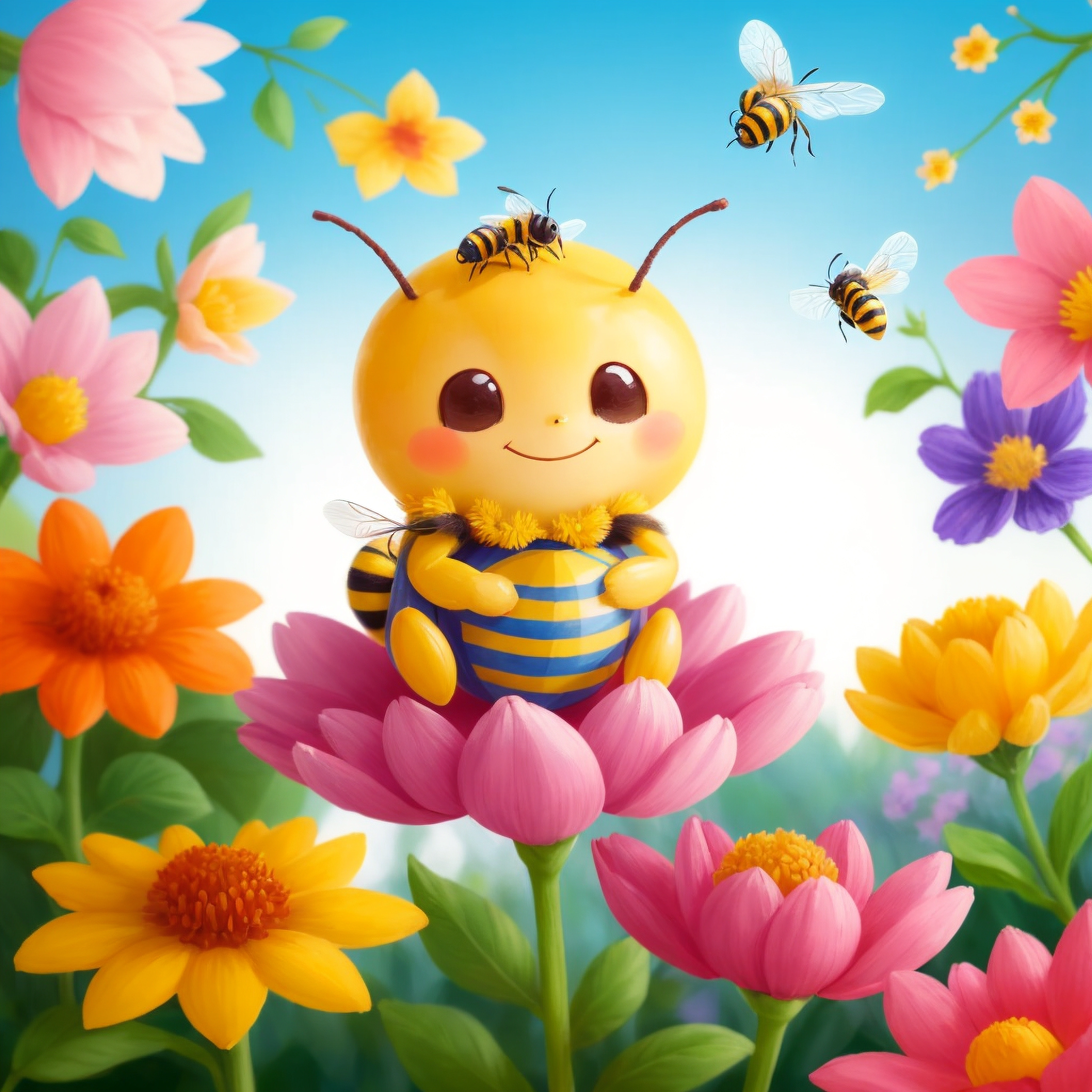 Меден РАЙ:ТАЙНИЯТ ЖИВОТ НА ПЧЕЛИТЕ В ЦЪФТЯЩИ ГРАДИНИ