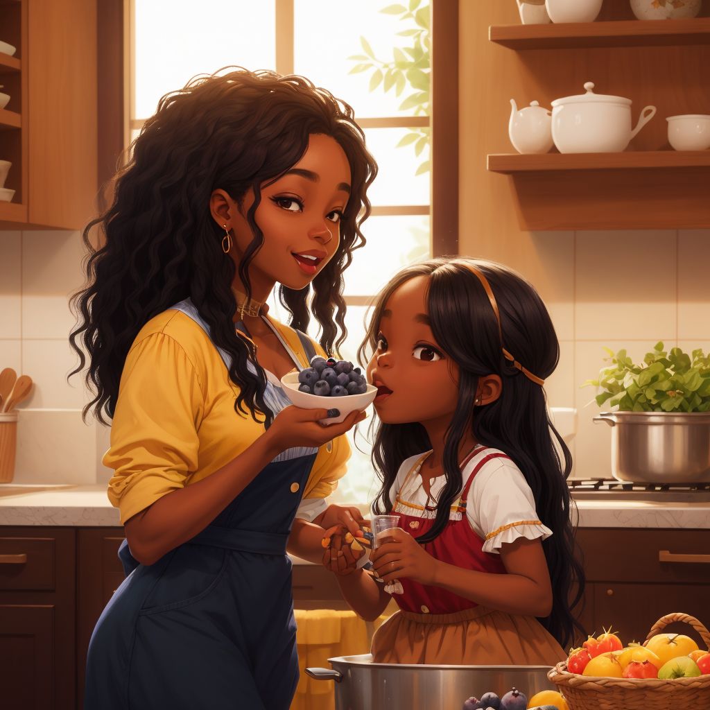 Ophelia cleans the bathroom