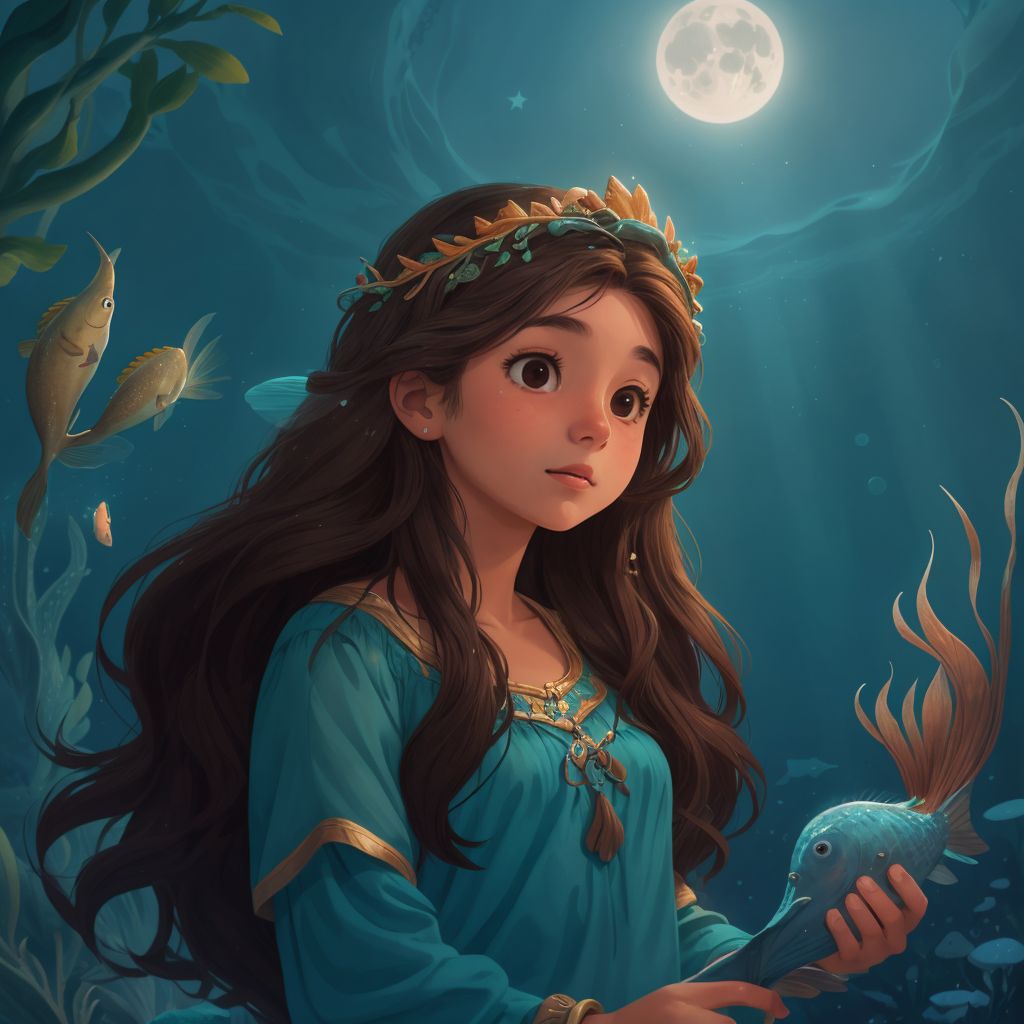 The little mermaid who wanted to be a singer